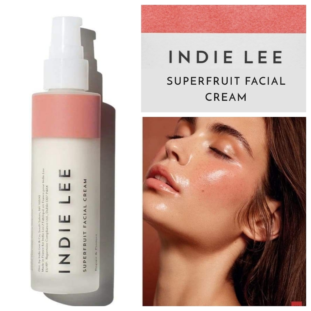 Indie Lee Superfruit Facial Cream clean beauty moisturizer vegan green skin care